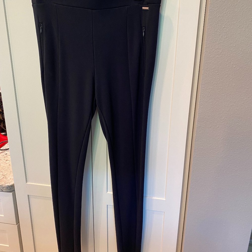 Tahari Navy Leggings - Size Large